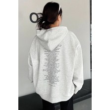 Formatik Unisex Have A Better Life Baskılı Sweatshirt Kp-Grı-Sırtyazı