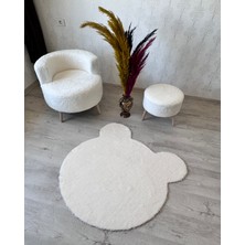 Trivago Halı Kaymaz Yıkanabilir Yumuşak Peluş Miki Ayıcık Çocuk Odası Oturma Odası Salon Mutfak Halısı