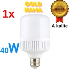 Gold Kama 40 Watt Torch Ampul Büyük Boy Beyaz Işık Smd LED Tasarruflu E27 Normal Duy