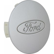 Fkoto 1x Ford Ranger Jant Kapağı Göbeği Silver 70 mm (1 Adet) 2011-2023