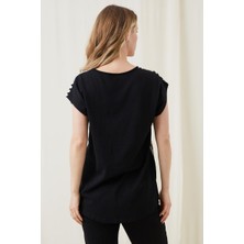 Bagon Düşük Kol T-Shirt