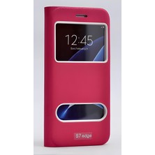 Cepustik Telefon Aksesuarları Galaxy S7 Edge Kılıf Dolce Kapaklı Kılıf