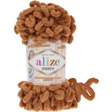 Alize Puffy 179 Deve Tüyü Yün Yumak