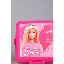 Barbie Dekomus Ile Yeni Sezon Lisanslı Barbıe Trıtan Matara ve 2 Katlı Beslenme Kutusu Yemek Seti