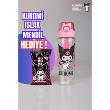 Kuromi Yeni Sezon Lisanslı Kuromı Trıtan Matara 700 ml "kuromı Islak Mendil Hediyeli"