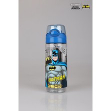 Batman Lisanslı Trıtan Matara 500 ml Mavi Renkli Dayanıklı Yapı ile Spor ve Outdoor Kullanım