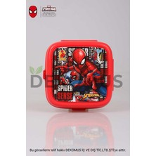 Marvel Spider-Man Lisanslı Spıderman 2 Katlı Beslenme Kutusu / Lunch Box