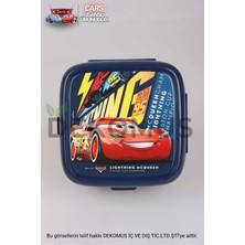 Arabalar LİSANSLI CARS 2 KATLI BESLENME KUTUSU / LUNCH BOX CHAMPION