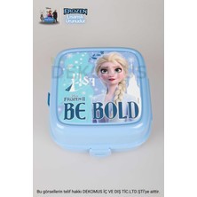 Elsa Cool Gırl Lisanslı Frozen Elsa Beslenme Çantası ve Beslenme Kutusu Yemek Seti