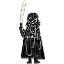 Herşey Nota Star Wars Yıldız Savaşları Darth Vader Hediyelik Rozet
