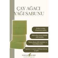 Madammmerry %100 Doğal Çay Ağacı Bitkisel Sabun