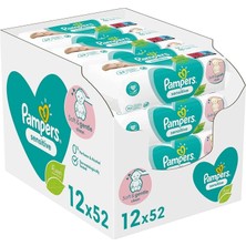 Prima Pampers Sensitive Hassas Islak Bebek Havlusu 52x12 Adet (62