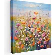 Painted Anarchy Dünyanın En Güzel Manzaraları, Açan Çiçekler Kanvas Tablo, Kanvas Tablo, 30X30