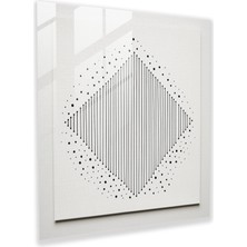 Painted Anarchy Şıksadelikcambaskı-Karmaşıkgeometriksanat Eseri, 30X30