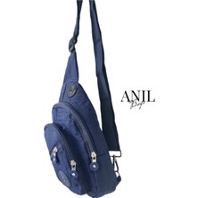 Anıl Bags Unisex Krinkıl Su Geçirmez Çanta, Çapraz Askılı Omuz ve Göğüs Çantası, Bodybag