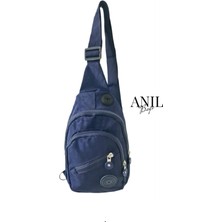 Anıl Bags Unisex Krinkıl Su Geçirmez Çanta, Çapraz Askılı Omuz ve Göğüs Çantası, Bodybag