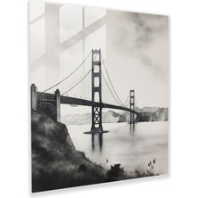 Painted Anarchy Sisli Liman Cam Baskı, 30X30