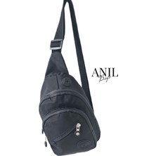 Anıl Bags Unisex Krinkıl Su Geçirmez Çanta, Çapraz Askılı Omuz ve Göğüs Çantası, Bodybag