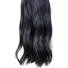 Halit Can HairKing Halit Can Hairking 55cm Doğal Renk (Koyu Kestane),  100adet, 50gr ,Mikro Kaynak [100% Gerçek Insan Saçı]