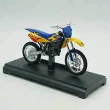 Shem Welly 1:18 Husqvarna CR125 Motosiklet Bisiklet Modeli Oyuncak Kutuda Yeni