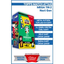 Mythos Cards Topps Official Euro 2024 Match Attax - Mega Tin 2