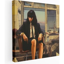 Painted Anarchy Pulp Fiction Kanvas Tablo - Pulp Fiction, Kanvas Tablo, Pulp Fiction, Ev Dekorasyonu, 30X30