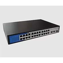 Hiitachi HT2421FNG 24+2+1 2up 1gigabit 350W Poe Switch