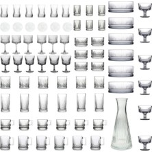 Paşabahçe Elysia 73 Parça Bardak, Sunumluk, Kokteyl, Çerezlik, Kadeh ve Kahve Yanı Full Çeyiz Seti