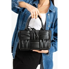 Galb Leather Bottega Veneta Model El Örgüsü Özel Aksesuarlı Premium Kadın Omuz Çantası