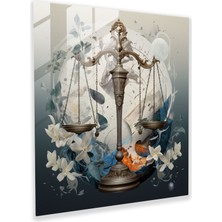 Painted Anarchy Adaletin Rüyası Cam Baskı - Hukuk, Modern Sanat, Dreamscape, Duvar Dekorasyonu, 30X30