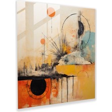 Painted Anarchy Güneybatı Kum Sanatı Cam Baskı - Güneybatı, Akrilik Boya, Duvar Dekorasyonu, Ev Dekorasyonu, 30X30