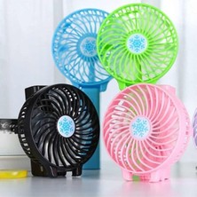 Uyguna Buldum Şarjlı Mini Fan - Sessiz Soğutucu - El Fanı Vantilatör - Ayarlanabilir Masaüstü Mini Fan