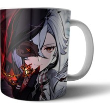 Pixxa Genshin Impact Arlecchino Kupa Bardak Model 4