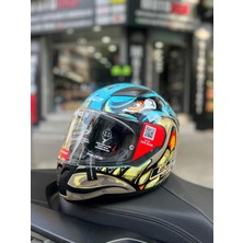 Ls2 Rapid 2 Neo Mavi-Mor Full Face Motosiklet Kask