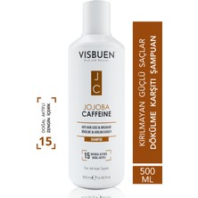 Visbuen Jojoba & Kafein 15 Doğal Aktifli Saç Dökülmesine Ve Kırılmasına Karşı Şampuan