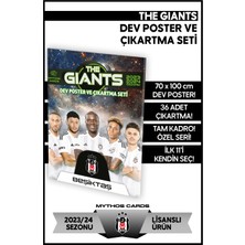 Mythos Cards Beşiktaş - The Gıants Dev Poster ve Çıkartma Seti