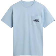 Vans Style 76 Back Ss Tee VN00004WCZD Mavi Tişört