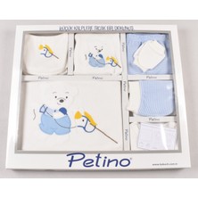 Petino Ayı At Nakışlı 10 Parça Hastane Çıkış Seti