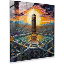 Painted Anarchy Vitray Baskı - Kabe Mozaik - Kabe, Cam Baskı, Sanat, Ev Dekorasyonu, 30X30