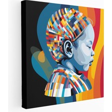 Painted Anarchy Doğan Kanvas Tablo - Doğan, Renkli Tablo, Doğan Kanvas Tablo, Neşeli Başlangıçlar, 30X30