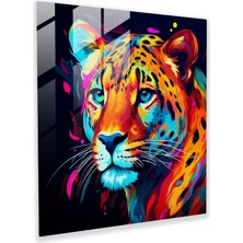 Painted Anarchy Çita Duvar Dekorasyonu - Çita, Duvar Dekorasyonu, Cesur, Dayanıklı, 30X30