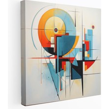 Painted Anarchy Havalı Geometrik Kanvas Tablo - Havalı, Kanvas Tablo, Şekiller, Kanvas Tablo, 30X30