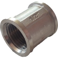 Kalde 1/2" DN15 Krom Dişli Manşon - Chrome Plated Brass Female Pipe Fitting