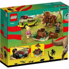 76959 LEGO Jurassic World Triceratops Araması 281 Parça +8 Yaş