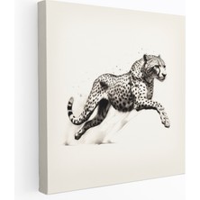 Painted Anarchy Çita Kanvas Tablo - Çita, Çita, Kanvas Tablo, Duvar Dekorasyonu, 30X30