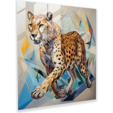 Painted Anarchy Çita Modern Sanat - Çita, Duvar Süslemesi, Çita, Ev Dekorasyonu, 30X30