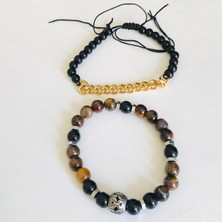 Takı Accessory Çelik Boncuklu Bileklik