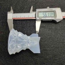 Hobizubi Kristal Taş Reçine Epoksi, Sabun ve Mum Kalıbı 6 x 4 cm -Kod:84