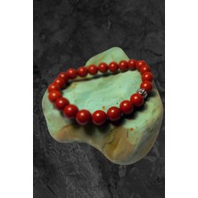 Ayre Style Jasper Doğal Taş Denge Bilekliği 8mm- Doğal Taş Duygusal ve Fiziksel Denge  Bilekliği
