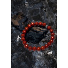 Ayre Style Jasper Doğal Taş Denge Bilekliği 8mm- Doğal Taş Duygusal ve Fiziksel Denge  Bilekliği
